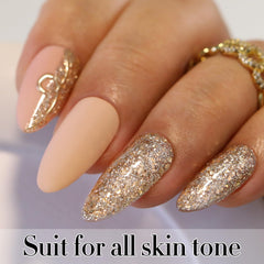 Double Rhythm magnet effect in use creating magnetic lines for striking nails