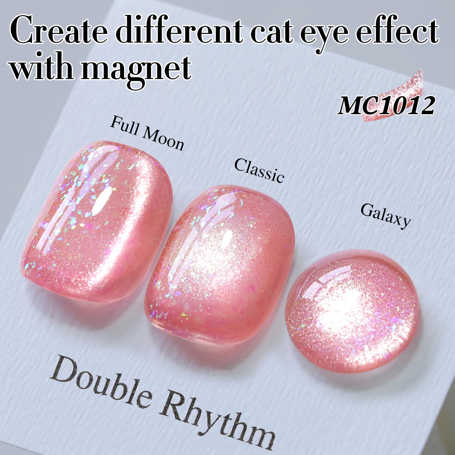 Double Rhythm magnetic tool detail used to create precise cat-eye effects