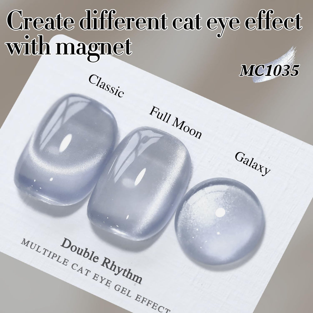 Double Rhythm magnet tool detail demonstrating ease of creating cat eye