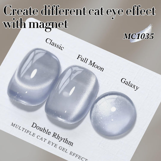 Double Rhythm magnet tool detail demonstrating ease of creating cat eye