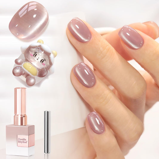 Double Rhythm front bottle showing mauve purple 15ml and easy storage benefit