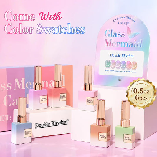 Double Rhythm bottle close-up showing cap detail and smooth applicator benefit