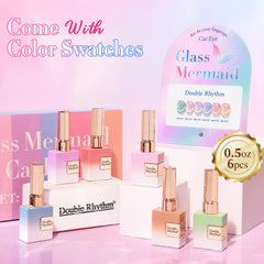 Double Rhythm bottle close-up showing cap detail and smooth applicator benefit