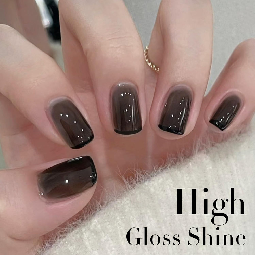 Double Rhythm brush stroke demonstrating smooth application for precise nail art