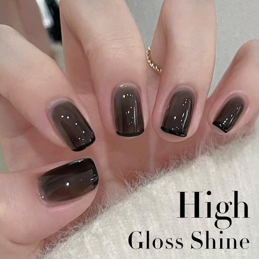 Double Rhythm brush stroke demonstrating smooth application for precise nail art