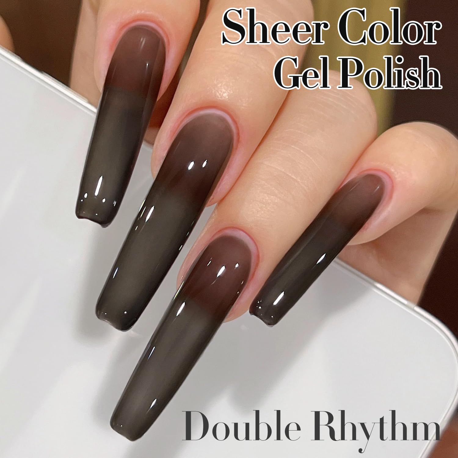 Double Rhythm bottle on salon table showing professional-ready formulation benefit