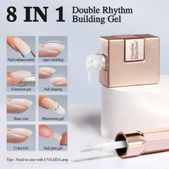 Double Rhythm close-up gel texture highlighting smooth consistency and control