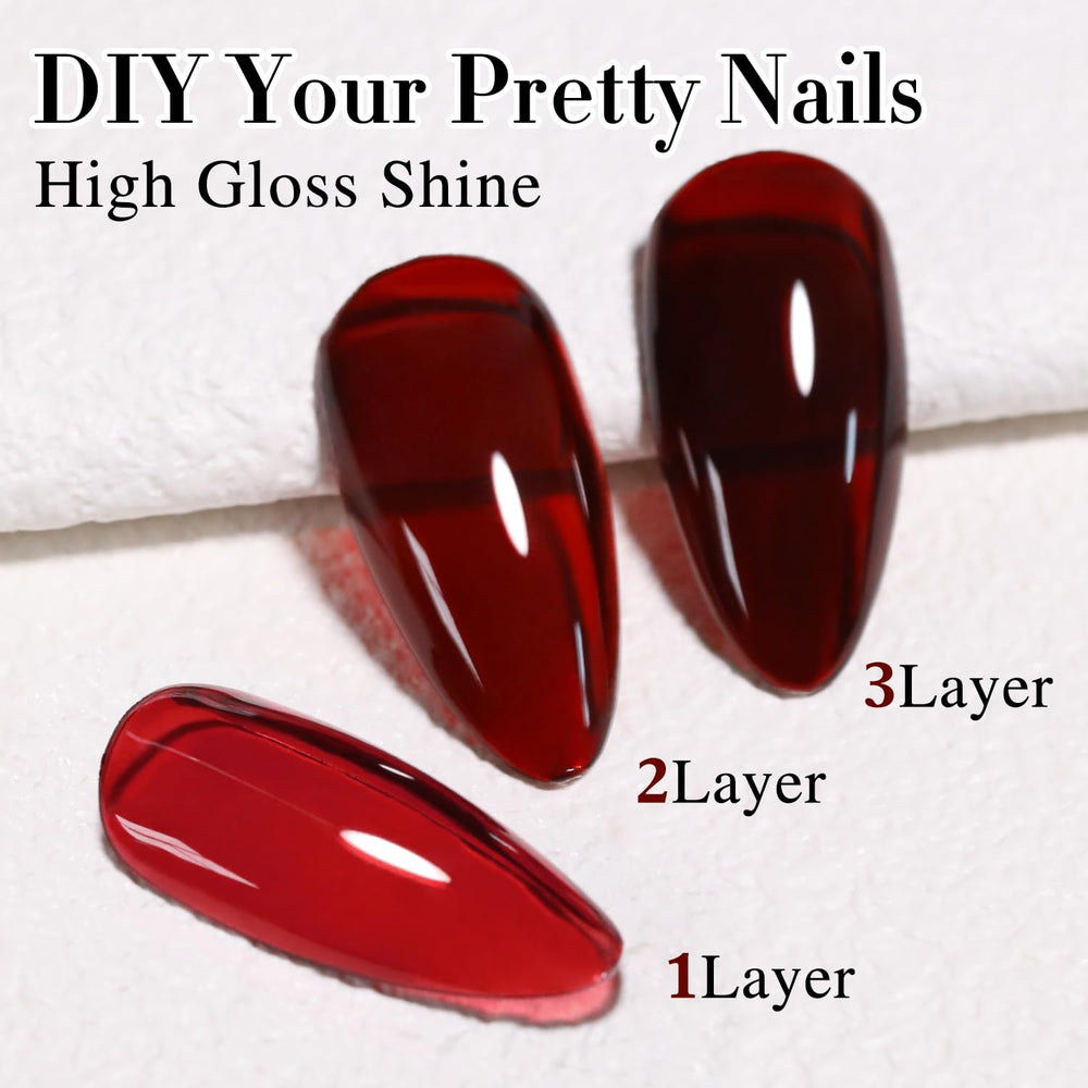 Double Rhythm nail application in hand showing easy at-home use and neat finish