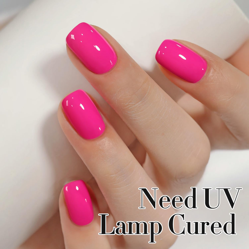 Double Rhythm polish being applied on nails demonstrating user-friendly DIY use