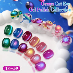 Double Rhythm layered nail-art example showing base combinations benefit: versatile styling