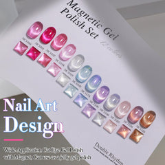 Double Rhythm lifestyle image of woman doing manicure showing easy DIY use
