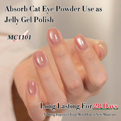Double Rhythm finished nail art in studio highlighting salon-quality shine