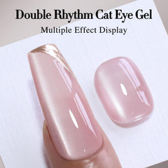 Double Rhythm on model hand for scale comparison and natural-wear benefit