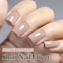 Double Rhythm nail wheel swatches displaying true milky khaki color accuracy