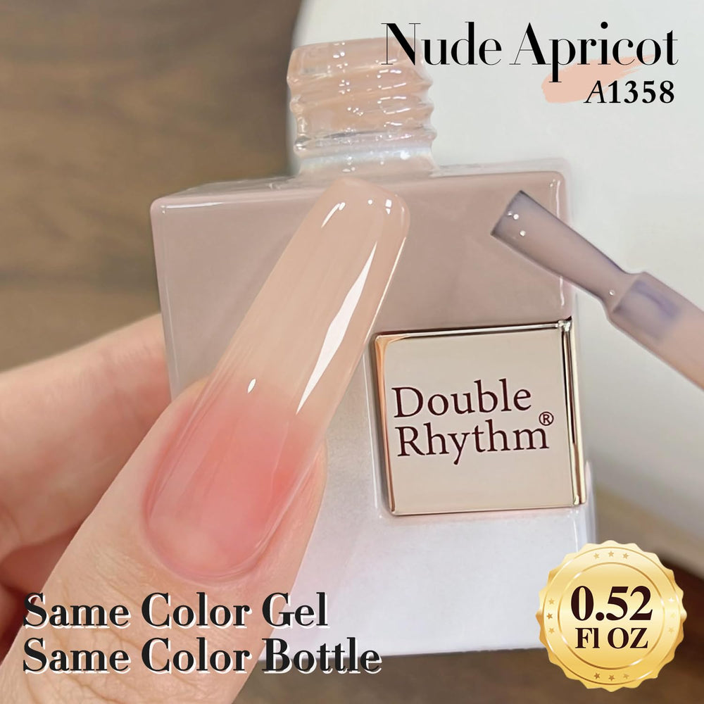 Double Rhythm nails in use with natural manicure demonstrating subtle elegance