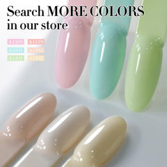 Double Rhythm manicure on hands demonstrating salon-quality result