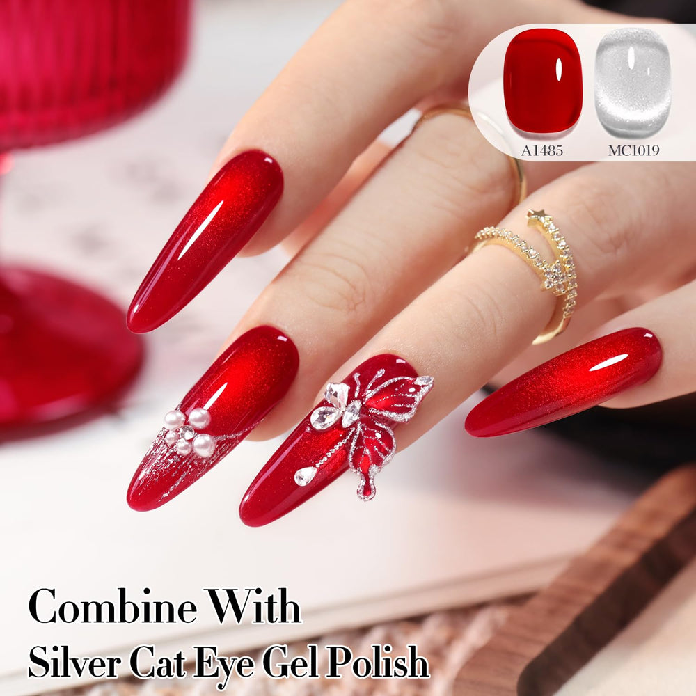Double Rhythm on nails one thin coat for a sheer natural look