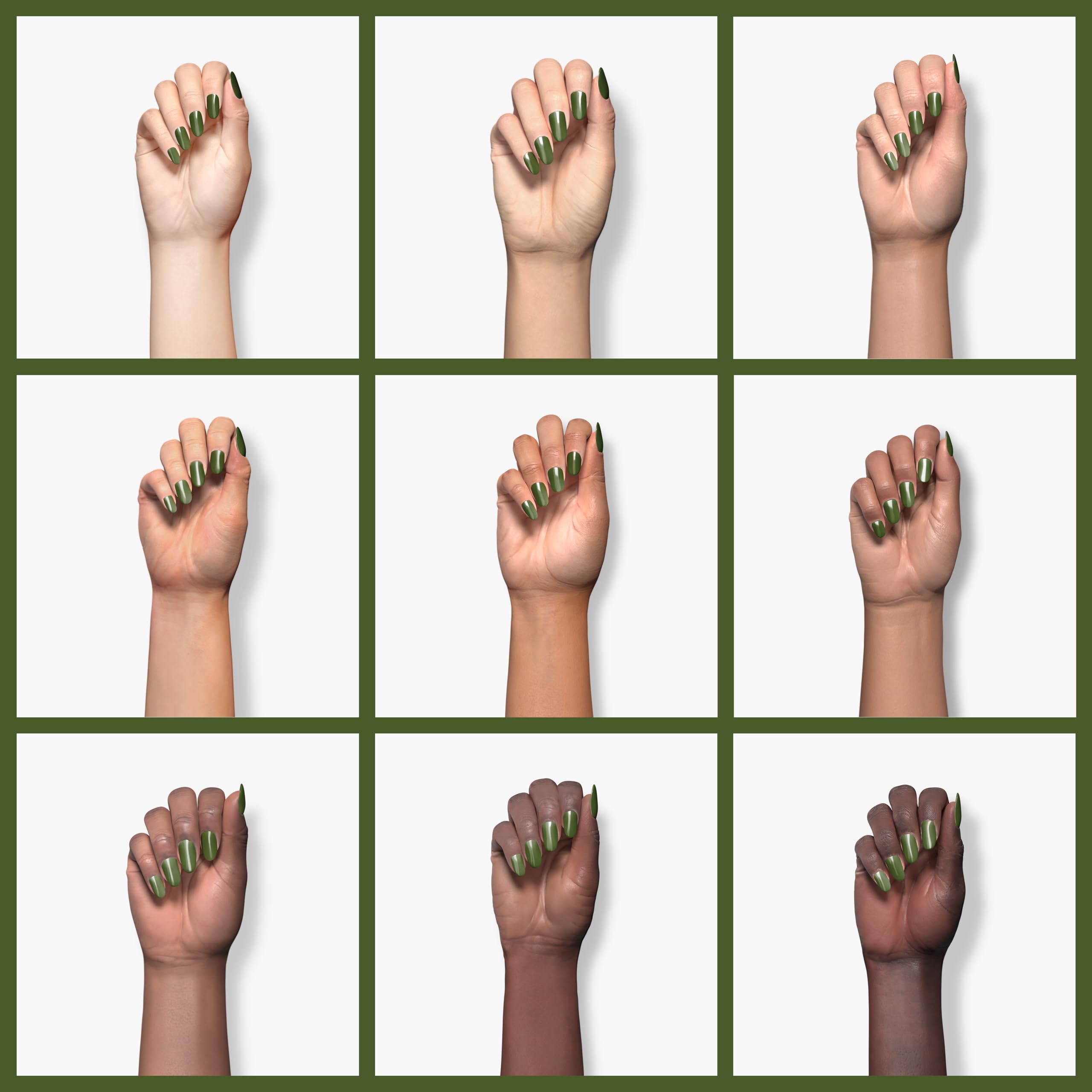 Double Rhythm on model fingers showing salon-quality glossy wear