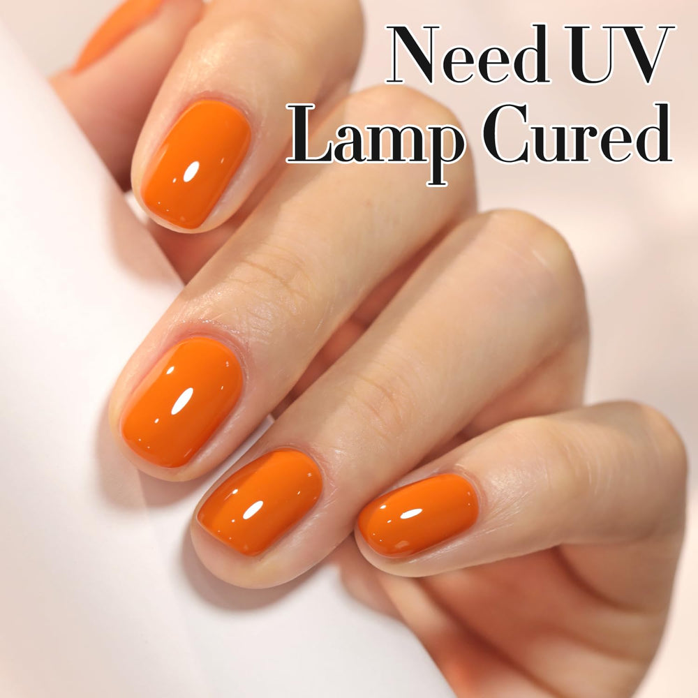 Double Rhythm applied on nail tips closeup showing smooth finish and high gloss