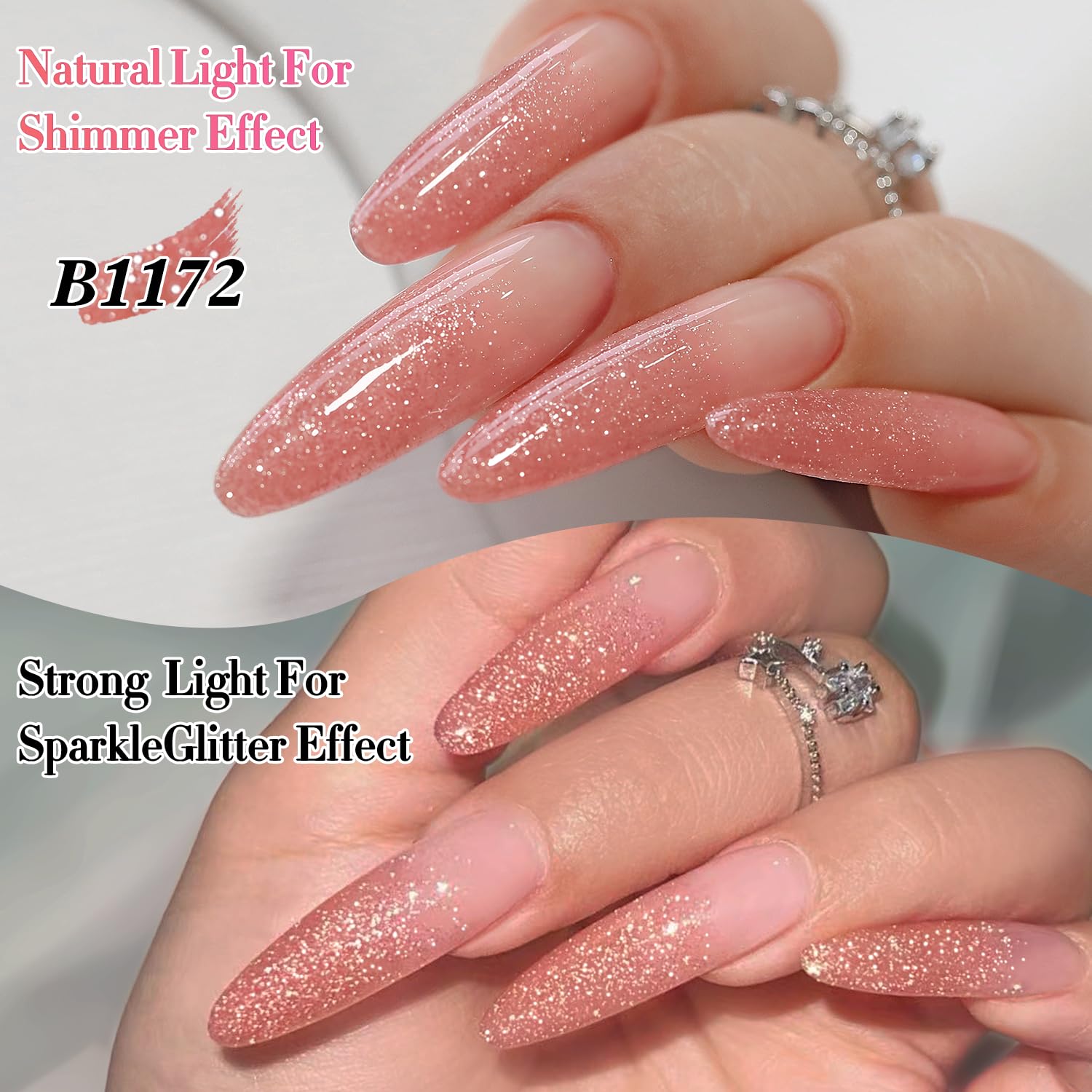 Double Rhythm applied on salon client demonstrating polished professional look