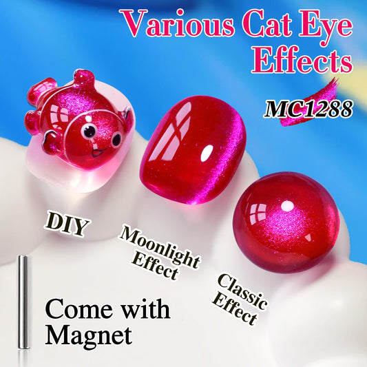 Double Rhythm bottle with included magnet, showing easy at-home magnetic application benefit