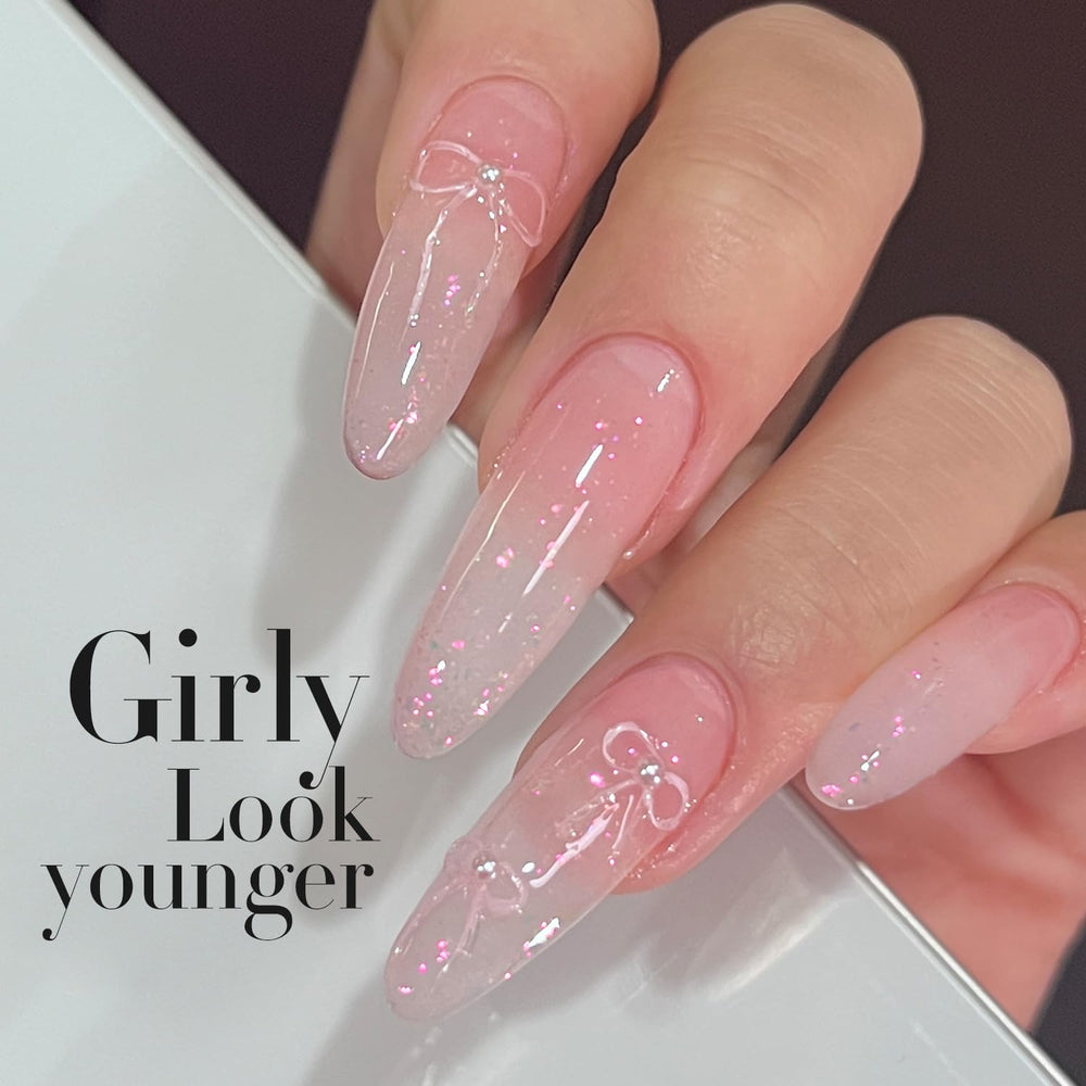 Double Rhythm polish poured on palette showing true color and blendability