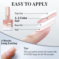 Double Rhythm removal process with acetone wrap showing safe soak-off method benefit
