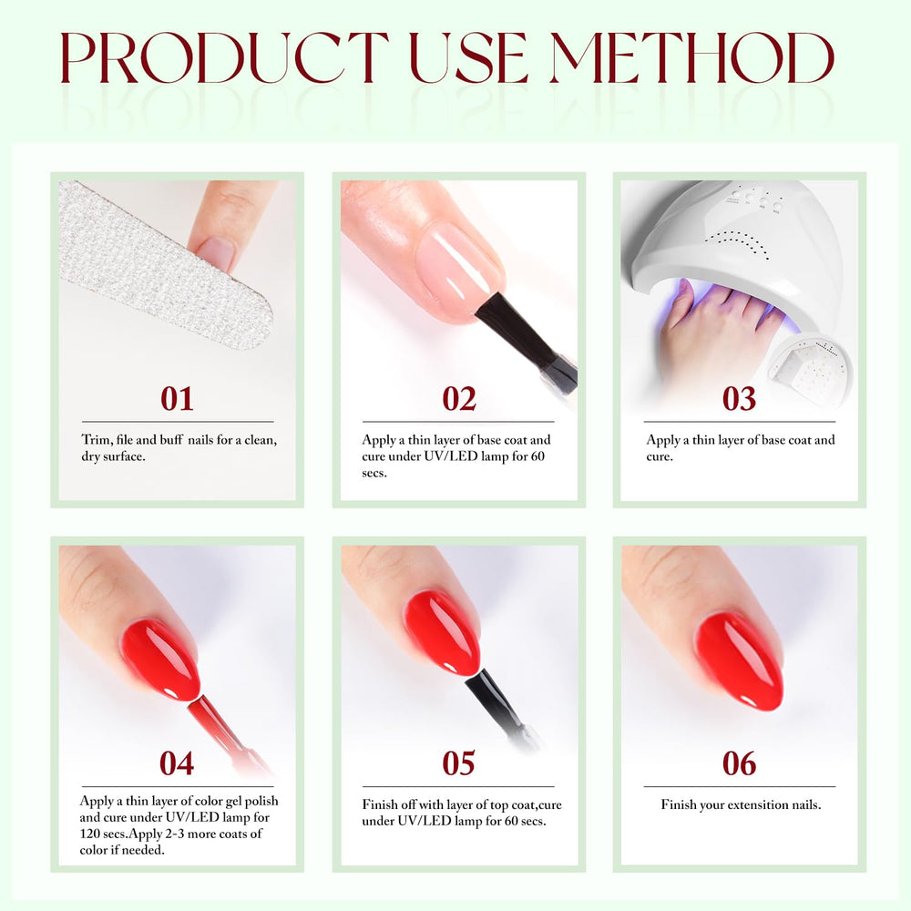 Double Rhythm removed gel after soak showing gentle removal and healthy nails