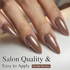 Double Rhythm soak-off removal demonstrating gentle removal and nail safety