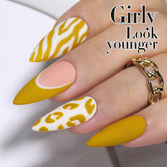 Double Rhythm manicured hands holding coffee showing everyday style benefit