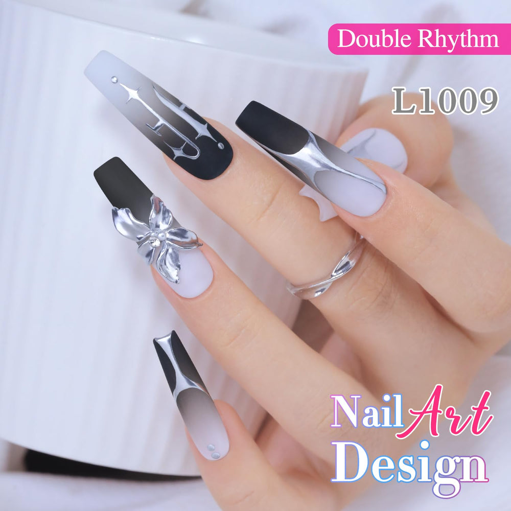 Double Rhythm hand holding bottle to show true 15ml size and scale