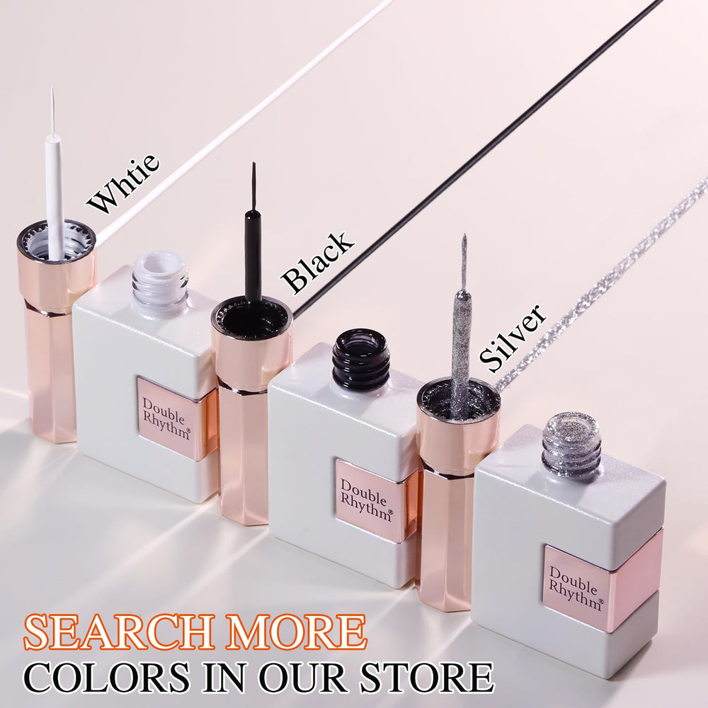 Double Rhythm chrome swatch reflecting light to show intense metallic finish