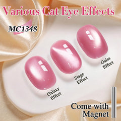 Double Rhythm swatch nail wheel showing layered shades and color versatility