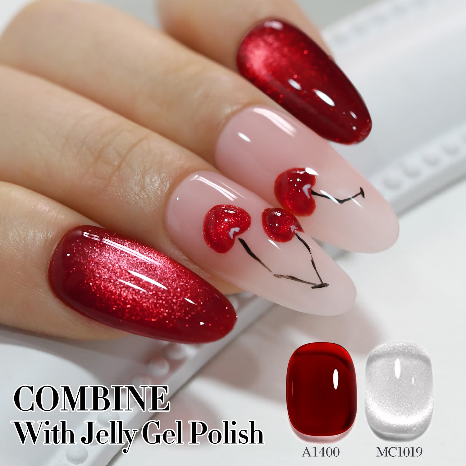 Double Rhythm swatch fan showing color shifts for design variety benefit