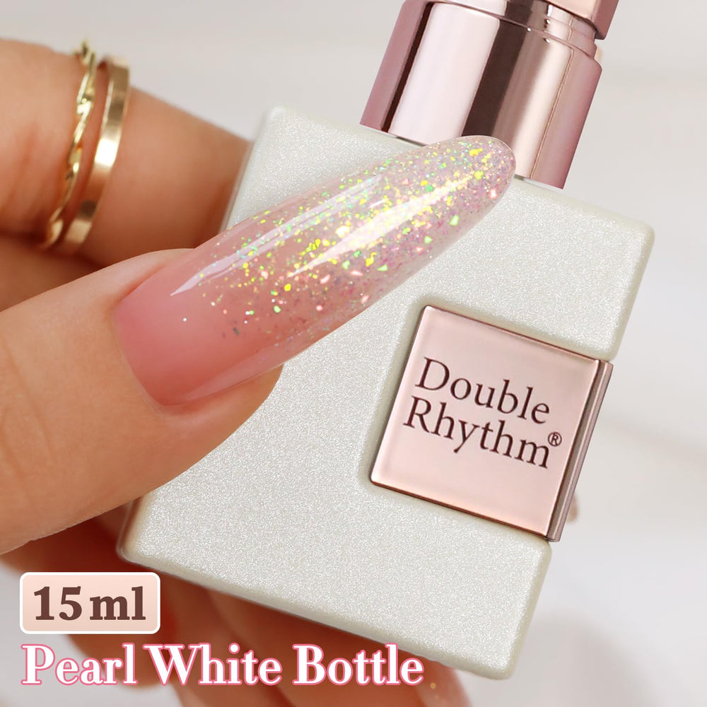 Double Rhythm color swatch on white showing true shade and layering options
