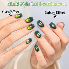 Double Rhythm brush stroke of polish showing smooth shimmer and spreadability
