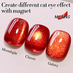 Double Rhythm holographic glitter texture close-up highlighting shimmer payoff