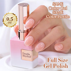 Double Rhythm texture pour highlighting jelly milky translucence and shine