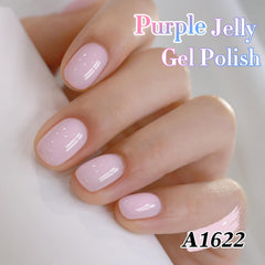 Double Rhythm gel texture under light showing glossy finish for a salon shine