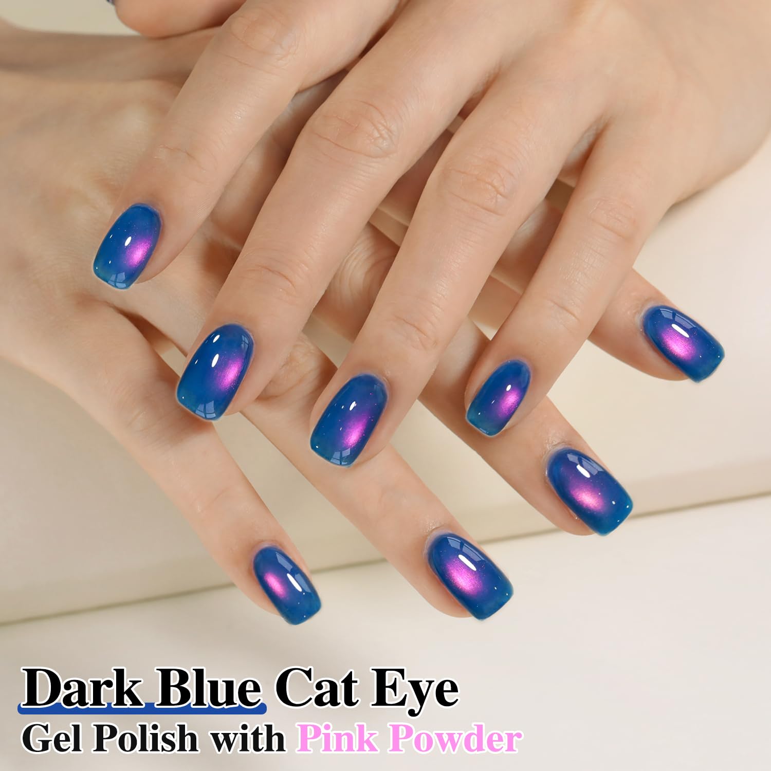 Double Rhythm polish texture swirl showing holographic glitter benefit