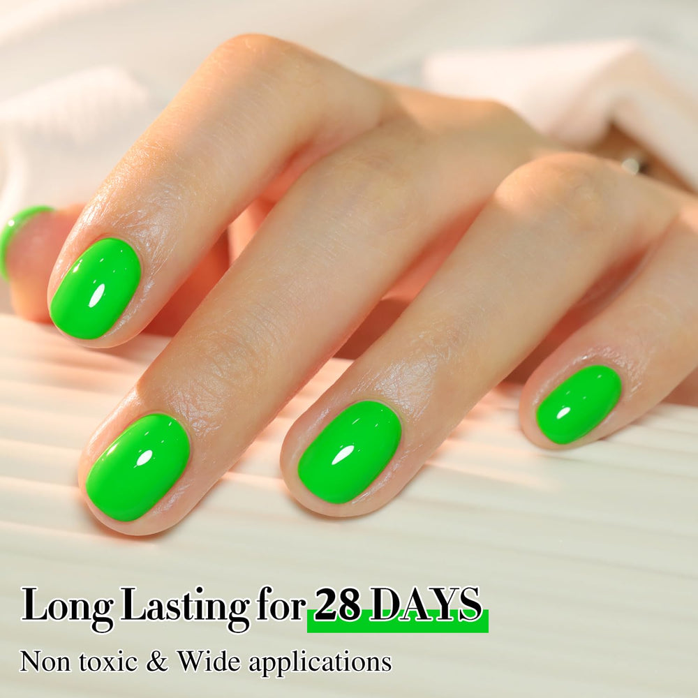 Double Rhythm topcoat shine reflection demonstrating high-gloss finish