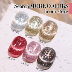 Double Rhythm being used in salon setting for professional-looking magnetic nails