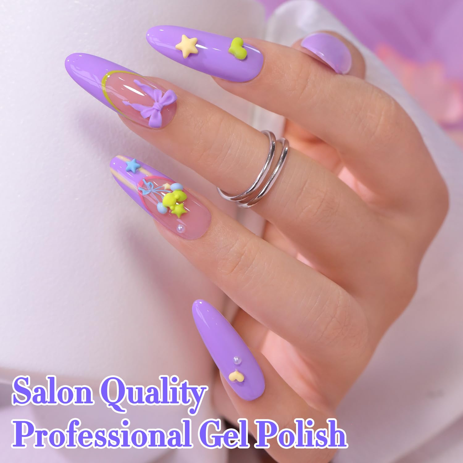 Double Rhythm being applied in salon demonstrating professional-quality cure