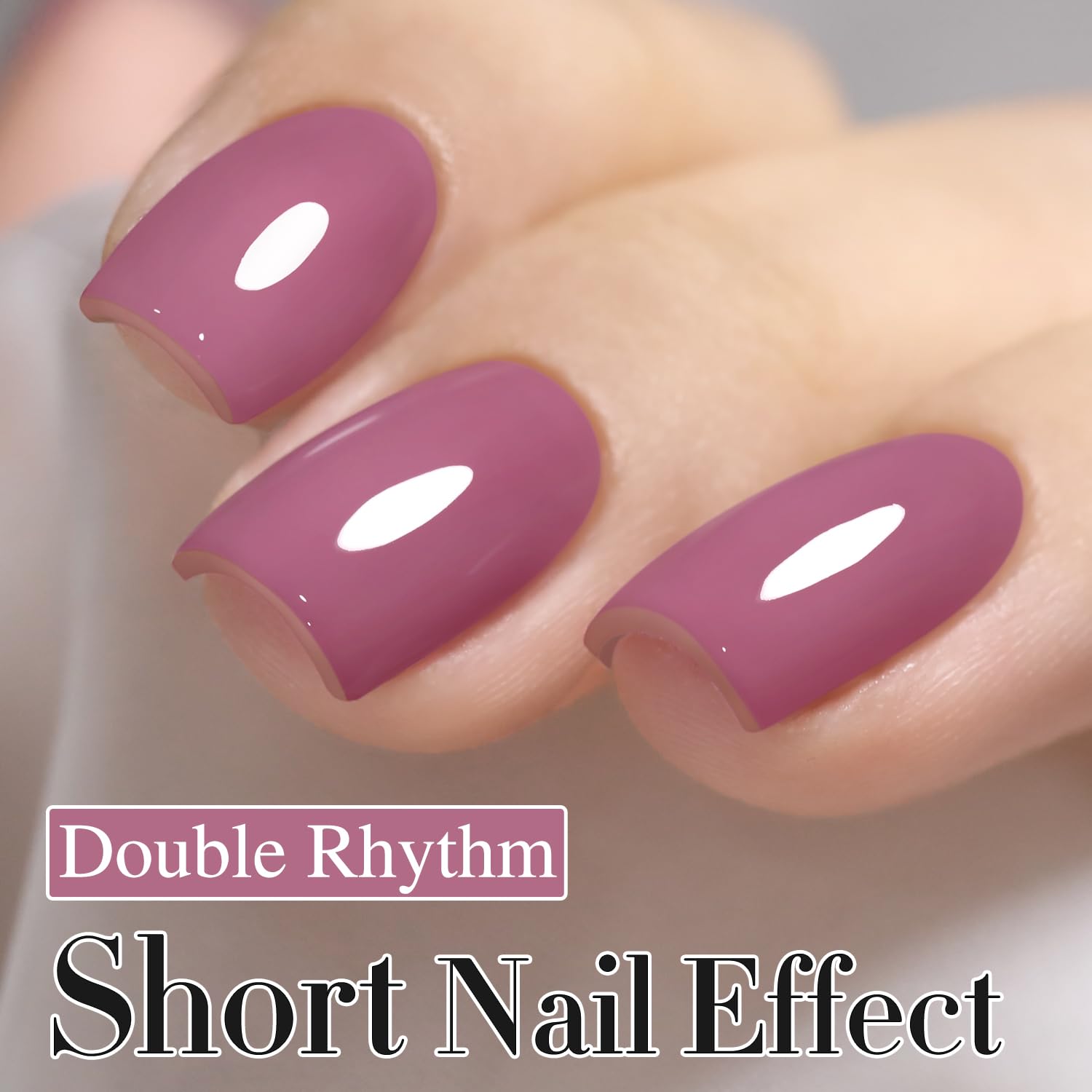 Double Rhythm brush stroke illustrating smooth application and rich pigmentation