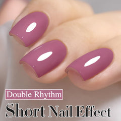 Double Rhythm brush stroke illustrating smooth application and rich pigmentation
