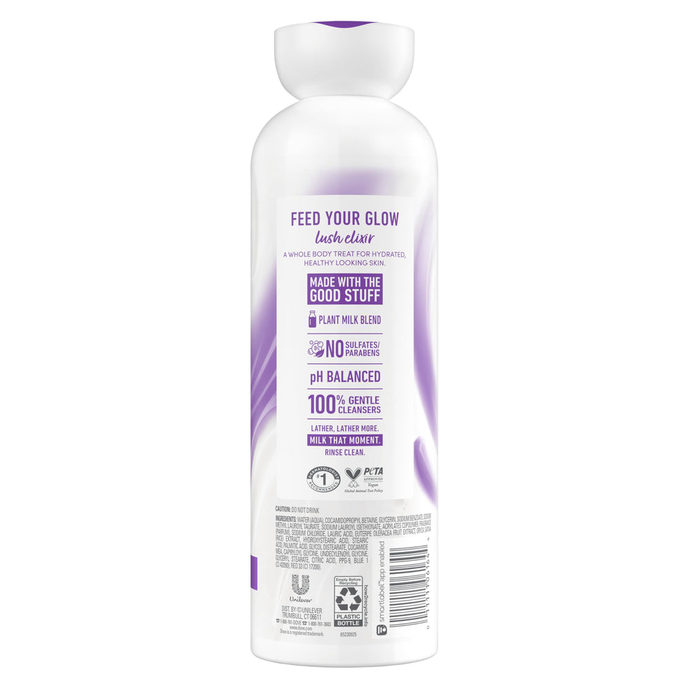 Dove pump close-up demonstrating easy dispensing and controlled use