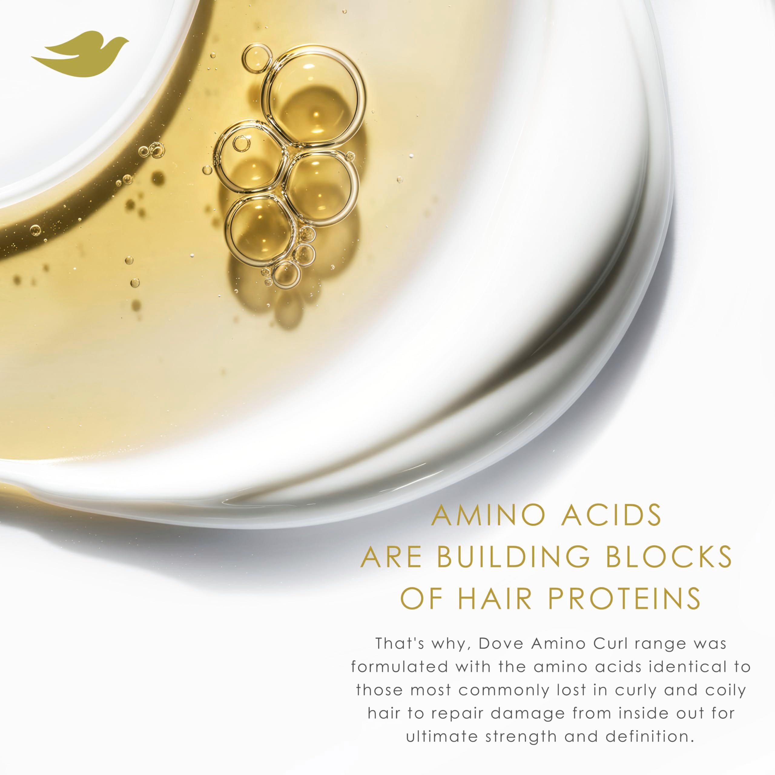 Dove mask label close-up noting Bio-Protein Care technology