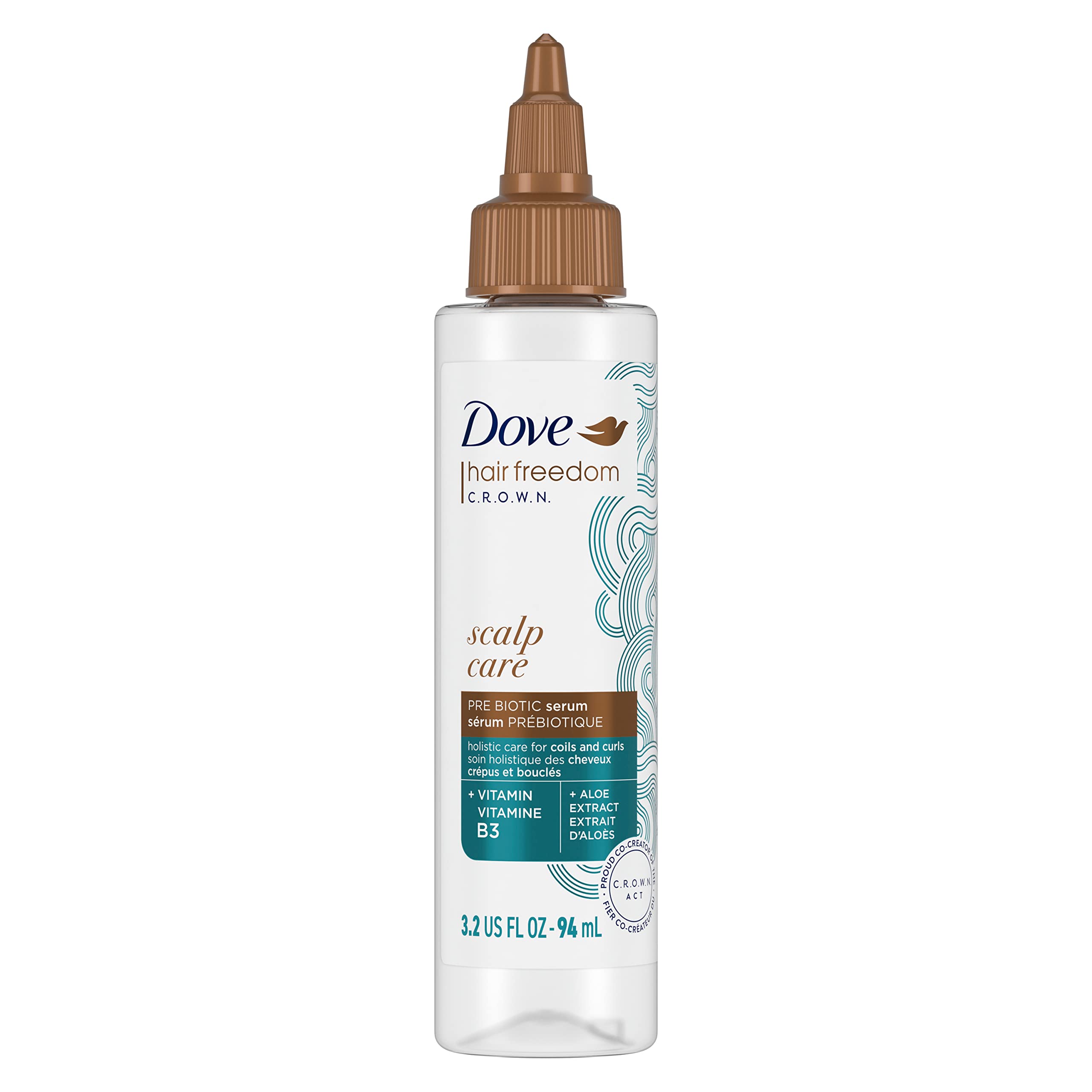 Dove bottle front packaging showing label and size for quick identification and trust