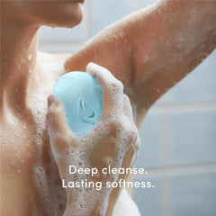 Dove antibacterial bar label showing ingredients and gentle formula