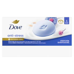 Dove bar close-up producing creamy lather for soft skin